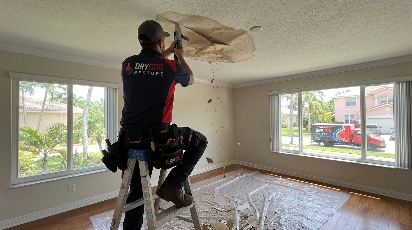 24/7 Emergency Ceiling Water Damage Repair in Thonotosassa
